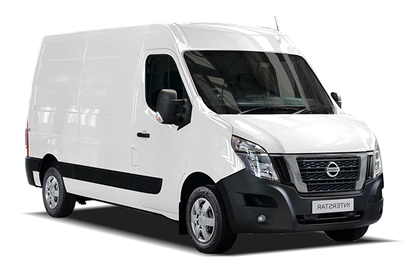 Vue latérale du fourgon NISSAN INTERSTAR - 2021 – modèle utilitaire aménageable